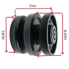 Track Roller 7352427 7228629 For Bobcat T590 T595 T630 T650 T740 T750 T770