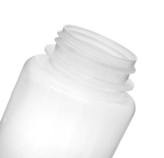 Eisco Labs 500ml Reagent Bottle, Wide Mouth with Screw Cap – Polypropylene