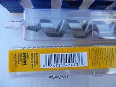 NEW 20 PC IRWIN 7-1/2″ SHIP AUGER DRILL BIT SET WOOD BORING 11/16″, 13/16″ NAIL
