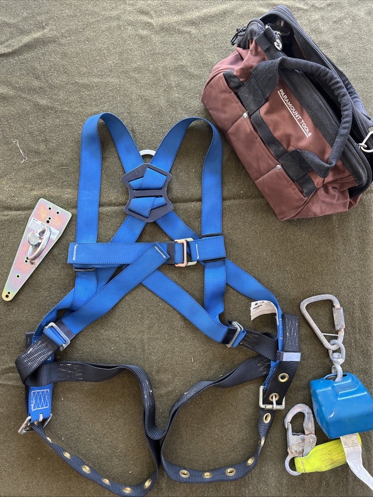 Protecta FIRST Body Safety Harness FallTech Self Retracting Lifeline Anchor #2