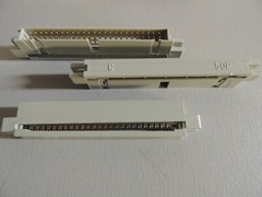 5-PACK 50-Pin Male Panel Mount IDC Flat Ribbon Cable ~ Box Header Connectors