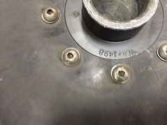 Beckman Js-13.1 Centrifuge Rotor with tubes 13000 Rpm