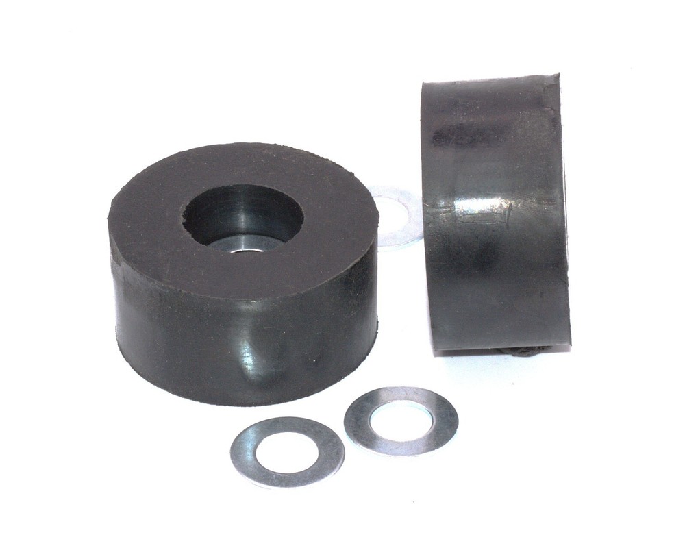 2 3/8″ x 1 1/4″ XXL HD Black Rubber Feet for Equipment, Truck Doors, Compressors