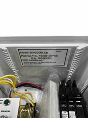3500 Series Simplex Pump Control Panel, 1 Phase Model 3510/20BLCp