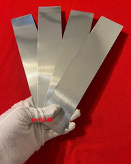 Pure Zinc Sheet Anode, .02x2x10″ for Plating Kit, Jewelry Making 4 pcs, 0.41 lbs