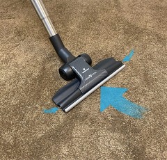 Wessel-Werk Rd 285 Central Vacuum Floor Brush Combination Carpet Hardwood