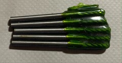 1/8″ radius Carbide Burr Single-Cut SC-42 – pack of 5
