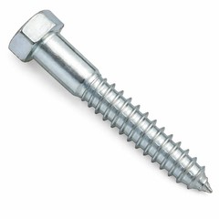 BULK BOX! 3/4″-4 1/2×4 1/2″ Hex Lag Screw Low Carbon Zinc CR+3 50pcs