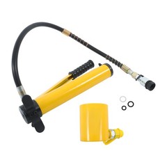 20Ton Hydraulic Cylinder For Jack Low Profile Porta Power Ram Single Acting+Pump