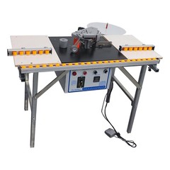 Curved Straight Line Edge Banding Machine 0.275-1.96″ Edge Height 0-6/min 110V