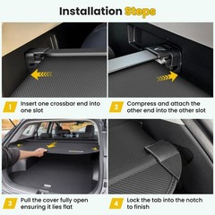 ZTGPMP Kia Sportage 23-26 Cargo Cover Carbon Fiber