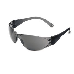 MCR Safety CL112BX Scratch-Resistant Safety Glasses – Gray Lens (12/BX) New
