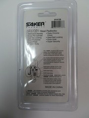 Lot 12 Saker 65mm Steel Ball Pad Lock / Keyed Same
