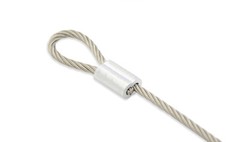 Zinc plated copper Swage Sleeves for 1/16″ Wire Rope Cable 50 – 1000 pcs