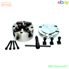 Rotary Table 4″/100mm With 100mm 4 JAW Independent Chuck USA RSTOOLS