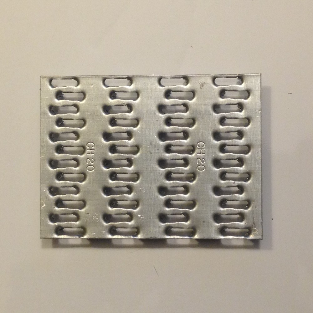 100 QTY 3″ x 4″ Truss Plate – Mending Plate -Structural Plates Zinc nail tooth