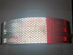 DOT-C2 Approved Conspicuity Tape Reflective Safety Warning Sign RED/WHITE