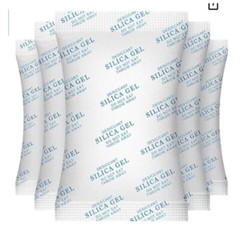 20 Count 50 gram Silica Gel Desiccant Moisture Absorber Dehumidifier Drying Bags