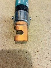 Bussmann Fusetron FRN-R-100 Dual Element Time Delay Fuses. 100 Amp