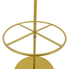3-Tier Rotatable Round Display Rack for Clothing – Metal Clothes Organizer