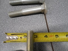 Carriage Bolt 5/8″ x 4.00″. Carriage Bolts. (LOT OF 5), Grade 2, Coarse. NOS!