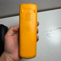 Fluke 65 Yellow Gray Dual LCD Display -40-500ºC Non-Contact Infrared Thermometer