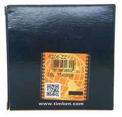 (10PACK) TIMKEN 6206-ZZ 30X62X16MM Double Metal Seal Bearings USA Brand