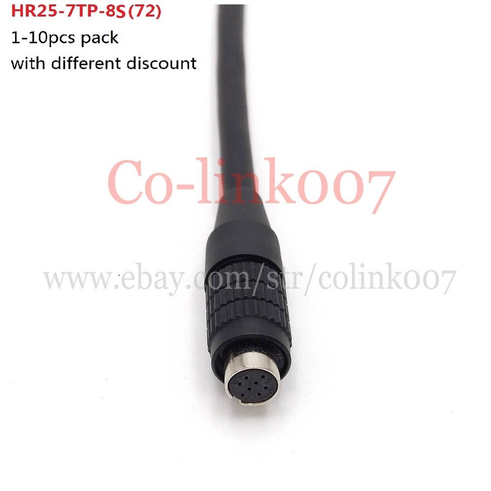 HR25-7TP-8S Hirose 8 Pin GPIO Cable Plug for Point Gray ACC-01-3000/3005/3006