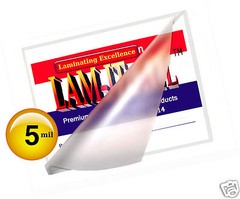 200/pack LAM-IT-ALL 5 Mil Military Card Hot Laminating Pouches 2-5/8 x 3-7/8