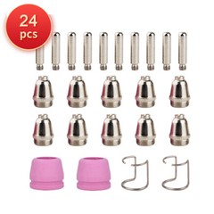 24 pcs Consumables Kit fit Amico CUT-50HF CUT50HF Plasma Cutter
