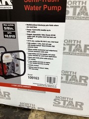 NorthStar 109163 Semi-Trash Water Pump, 2in. Ports Powered By Honda NIB