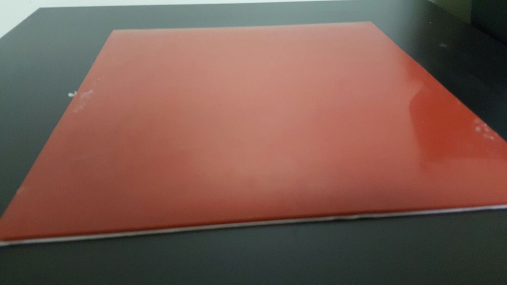 SILICONE RUBBER ADHESIVE BACK 1/4 THK X 12″ X 12″ 55 DURO +/-5 FREE SHIPPING