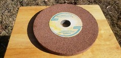 NOS USA MADE NORTON 38A24-J8V GRINDING WHEEL 12″ D × 1″ × 1-3/4″ Arbor 2070 RPM