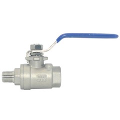 US STOCK 1/2″ to 2 in inch NPT thread MALE to Female Full Port Ball Valve SS 304