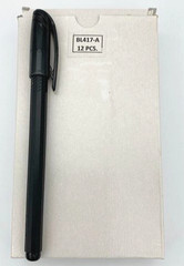 NEW 12-Pack Box Pentel EnerGel Roller Gel Pen BLACK Ink .7mm Fast Dry BL417-A