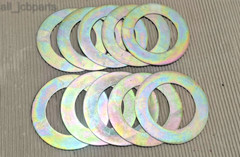 SHIMS SPACER WASHER ID 30 MM, THICKENSS 2 MM FOR BUCKET PIVOT PIN, SET OF 10 PC