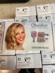 86 Obsidian Lithium Silicate Ceramic Milling Blocks for all CEREC Milling Units