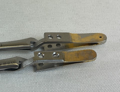 Pair of Klein 300-100-771 Endoscopic Bulldog Debakey Bowel Clamp 45mm Straight