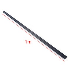 20*20*1000mm 2020 T-Slot Aluminum Extrusion For CNC 3D Printer Black 10 Packs US