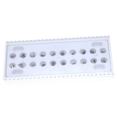 1 Pack Dental Orthodontic Bracket Standard MBT 0.022″ 345 Hooks Sandblasted
