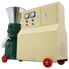 6mm Fram Feed Pellet Mill Machine 2 Rollers Fodder Pelletizer 200-250KG/h 220V
