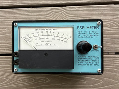 Vintage 1980s Creative Electronics Analog ESR Meter Capacitor Tester Clawson MI