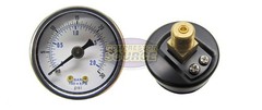1/8″ NPT Air Compressor / Hydraulic Pressure Gauge 0-30 PSI Back Mount 1.5″ Face