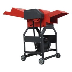 6-Blade Hay Cutter Pulverizer Farm Grass Straw Crusher 500-1000kg/h 2.2KW 220V