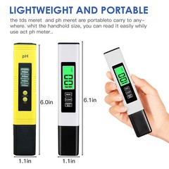 Digital Ph Meter+TDS Water Quality Tester Hydroponic Pool Water Aquarium Pocket