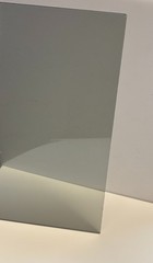 POLYCARBONATE GREY TINT SMOKE PLASTIC SHEET 1/8″ X 6″ X 12″ ^
