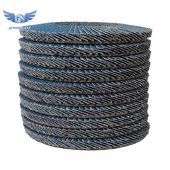 10Pcs 5″ Premium Zirconia Flap Disc 40Grit Wheel Angle Grinder Sanding Disk