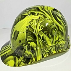 CAP STYLE Hard Hat custom hydro dipped , NEW ACE OF SKULLS , ACES HIGH , NEW