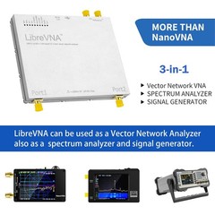 LibreVNA Portable NanoVNA Vector Network Analyzer- AURSINC Antenna Analyzer 1…
