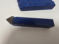 Lot Of 15 Brazed Tipped Carbide Machinist Lathe Tool Bit 3/4″ Shank D-12 C5 4.5″